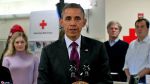 Barack Obama navštívil centrálu Červeného kříže